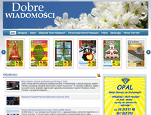 Tablet Screenshot of dobrewiadomosci.eu